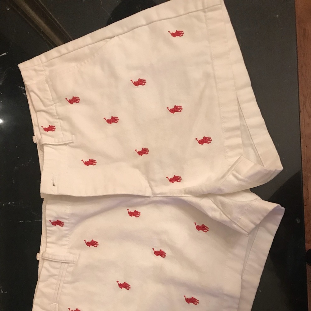 Ralph Lauren shorts.